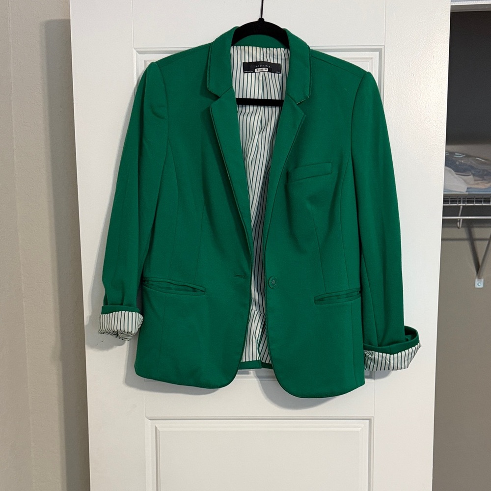The Limited Vibrant Green Men's Blazer